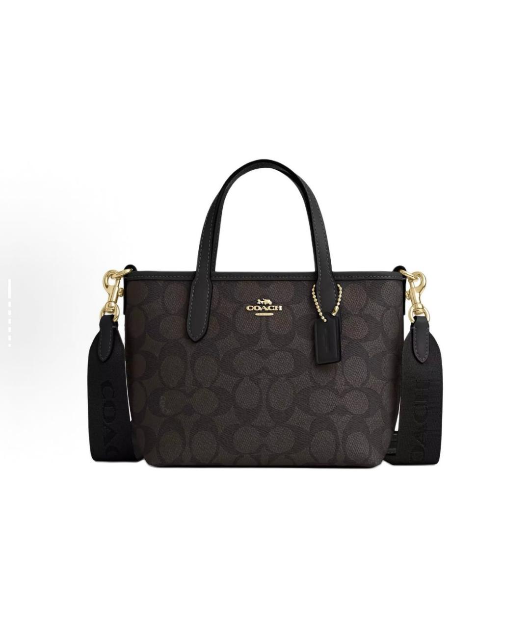 COACH Коричневая сумка тоут, фото 5