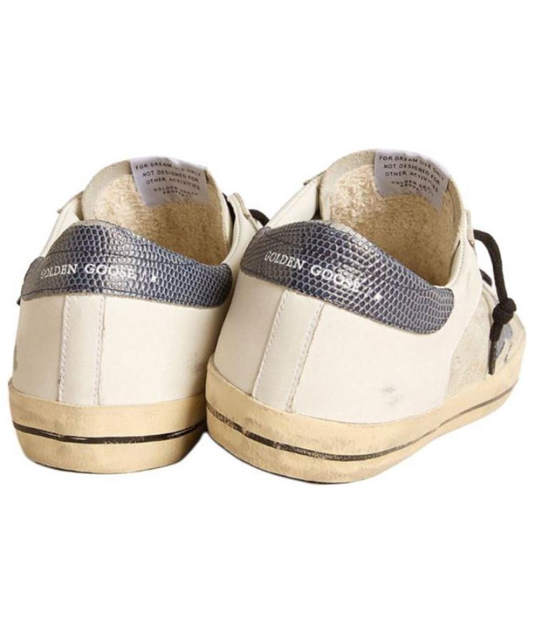 GOLDEN GOOSE DELUXE BRAND Бежевые низкие кроссовки / кеды, фото 4