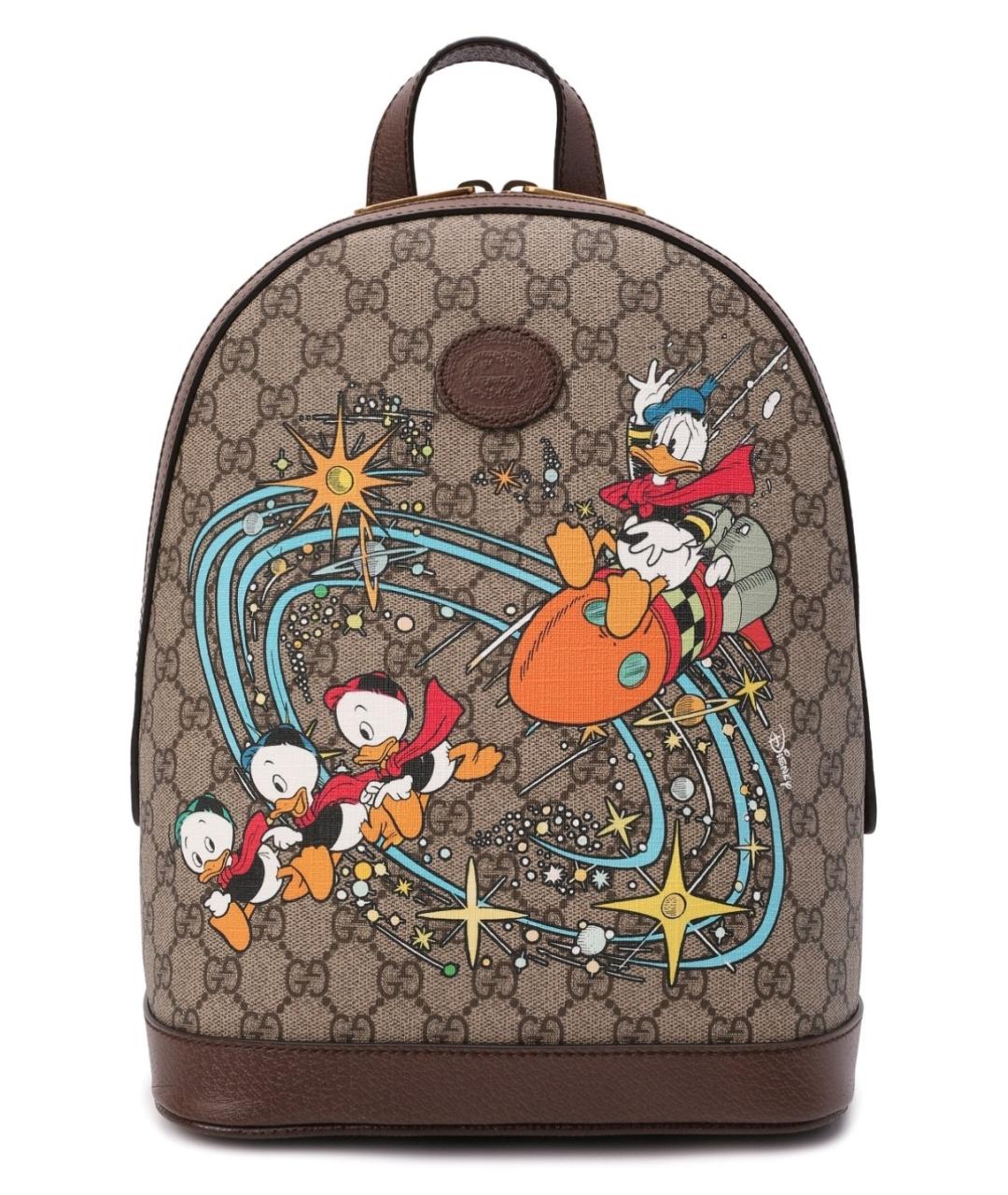 GUCCI Бежевый рюкзак, фото 1