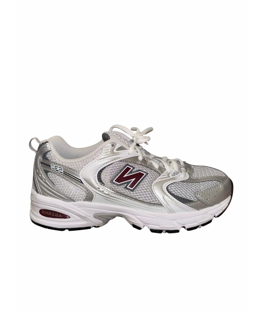 NEW BALANCE Серебряные кроссовки, фото 1
