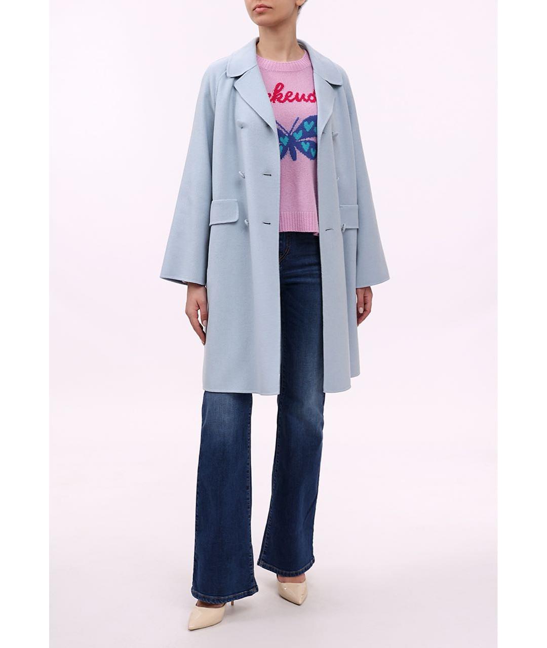 WEEKEND MAX MARA Розовый кашемировый джемпер / свитер, фото 5