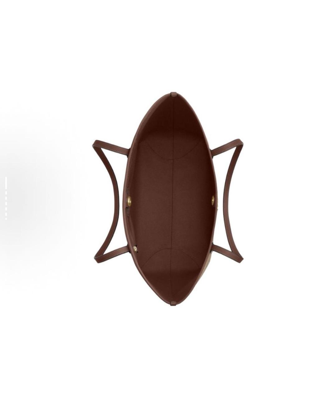 COACH Коричневая сумка тоут, фото 3