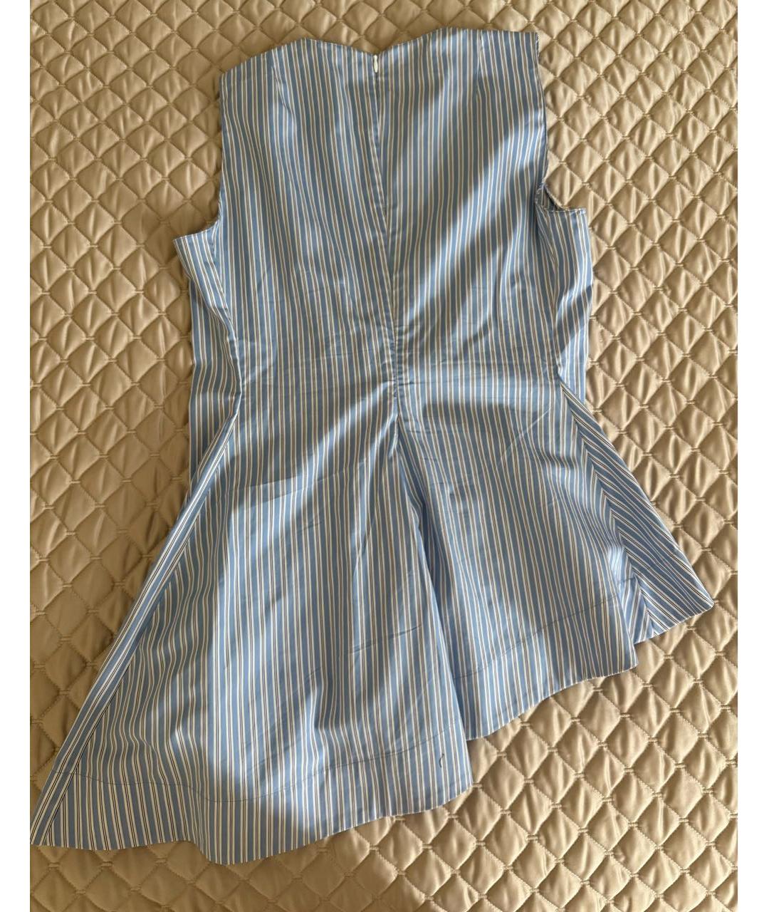 MARNI Голубая хлопковая блузы, фото 2