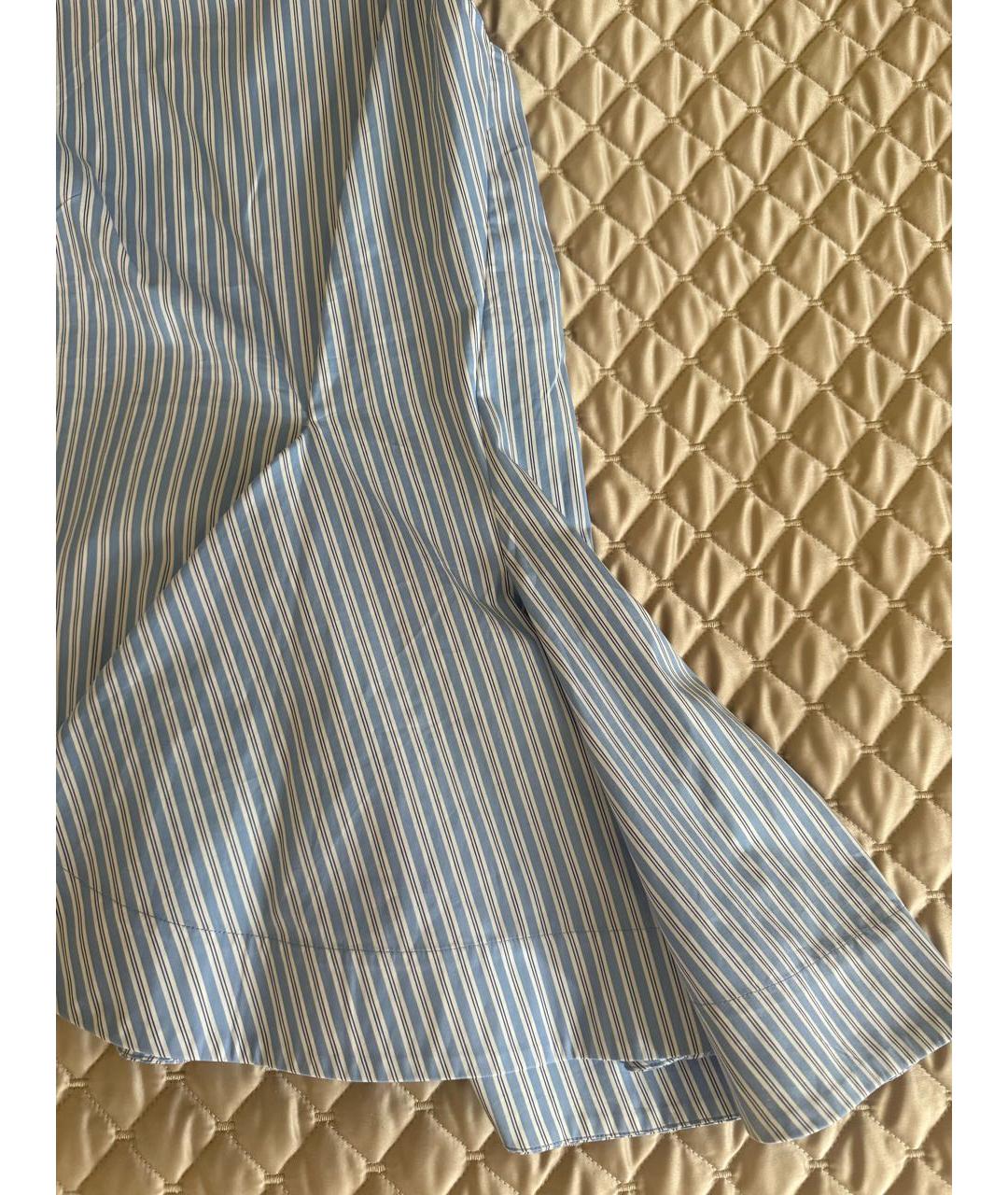 MARNI Голубая хлопковая блузы, фото 3