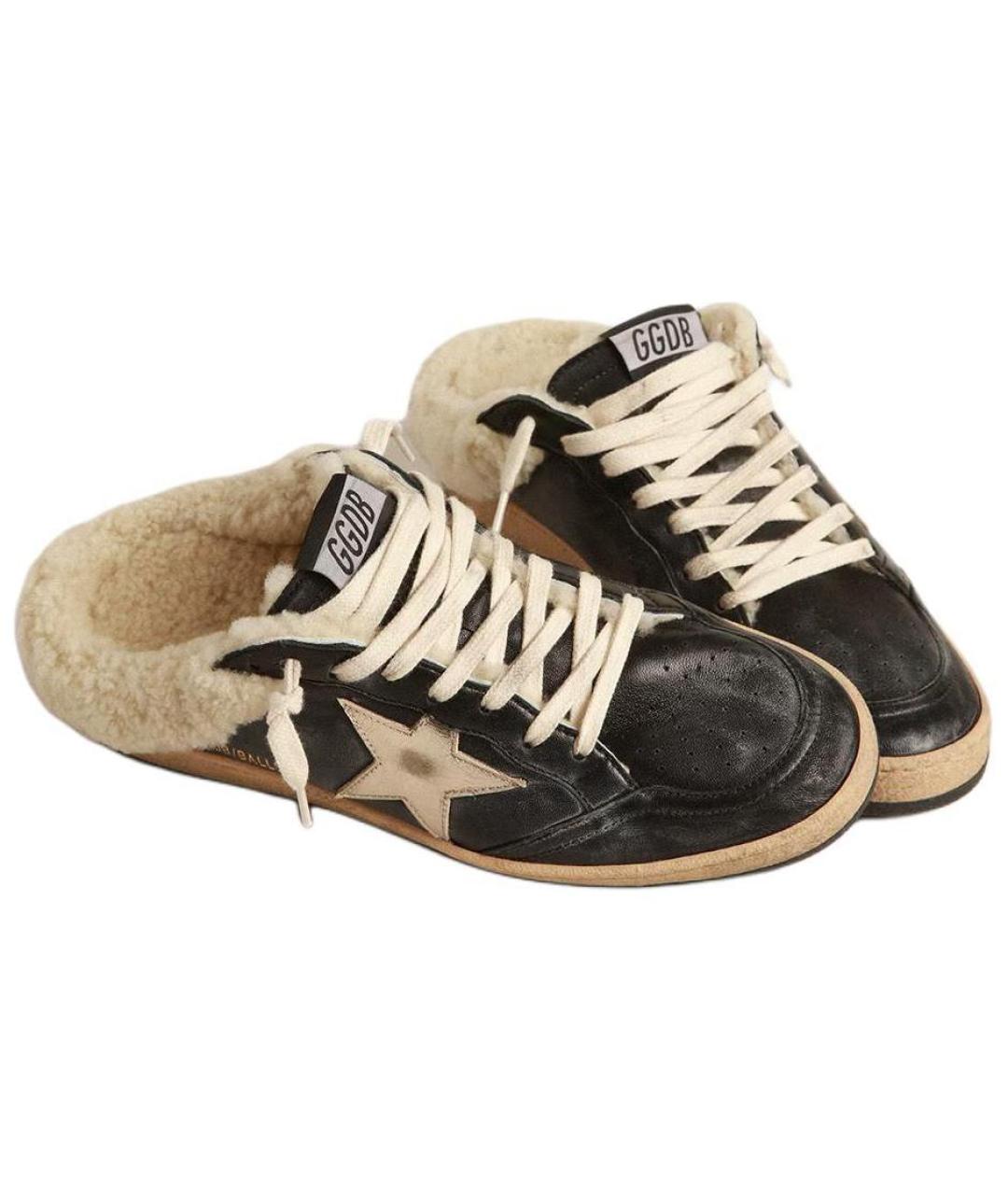 GOLDEN GOOSE DELUXE BRAND Серые мюли, фото 5