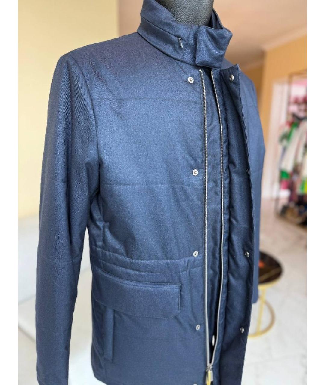 CANALI Черная куртка, фото 8