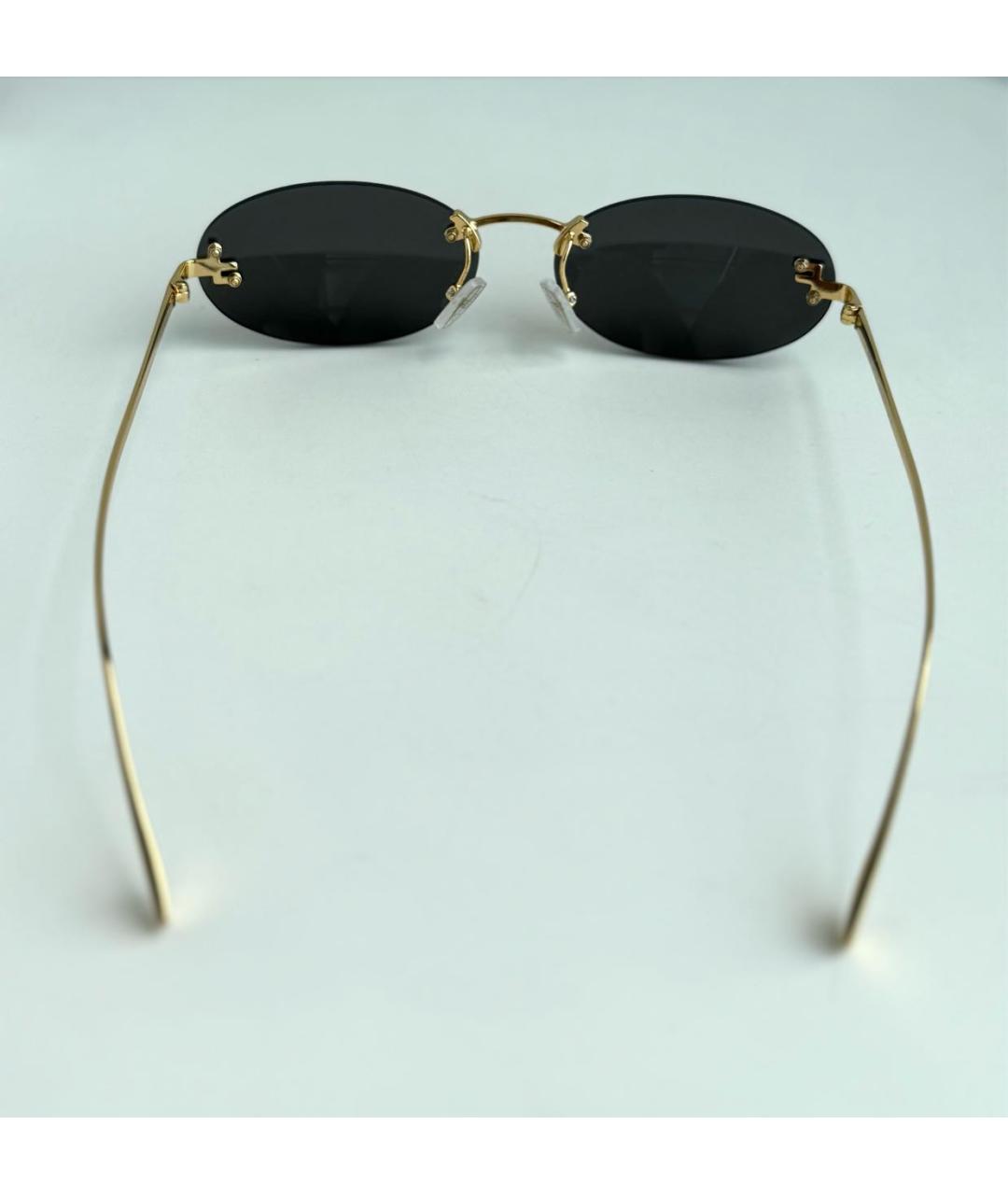 FENDI Металлические солнцезащитные очки, фото 6