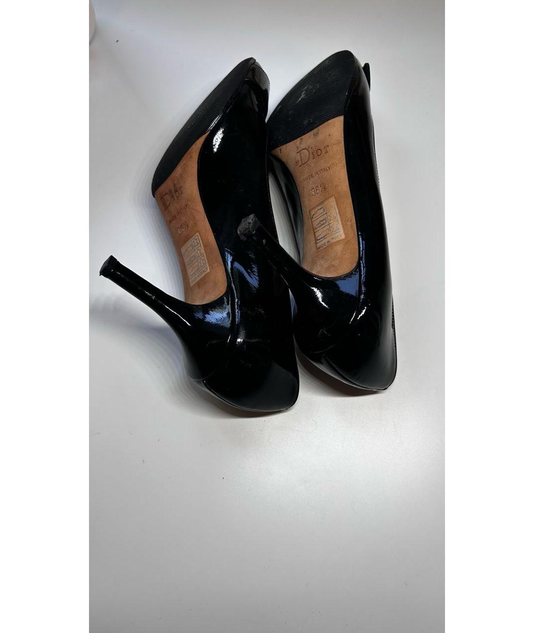 CHRISTIAN DIOR Черные туфли, фото 6