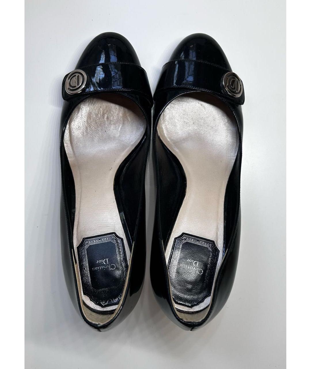 CHRISTIAN DIOR Черные туфли, фото 7