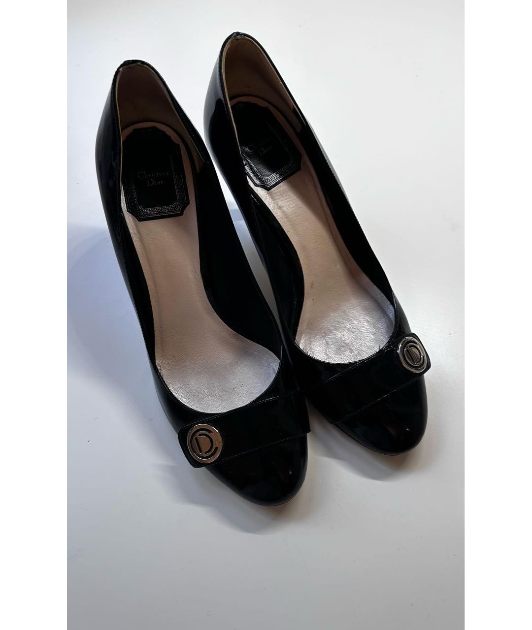 CHRISTIAN DIOR Черные туфли, фото 2
