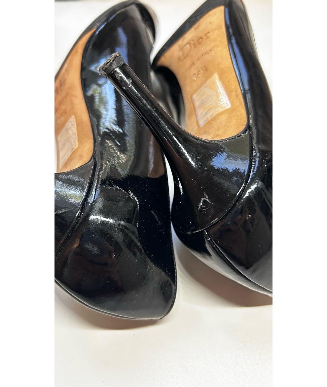 CHRISTIAN DIOR Черные туфли, фото 8