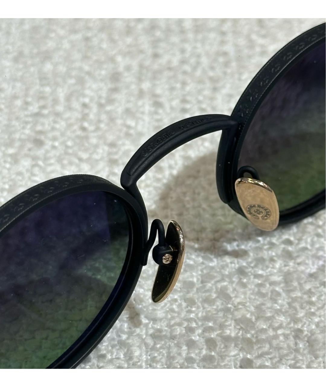 CHROME HEARTS Черные солнцезащитные очки, фото 5