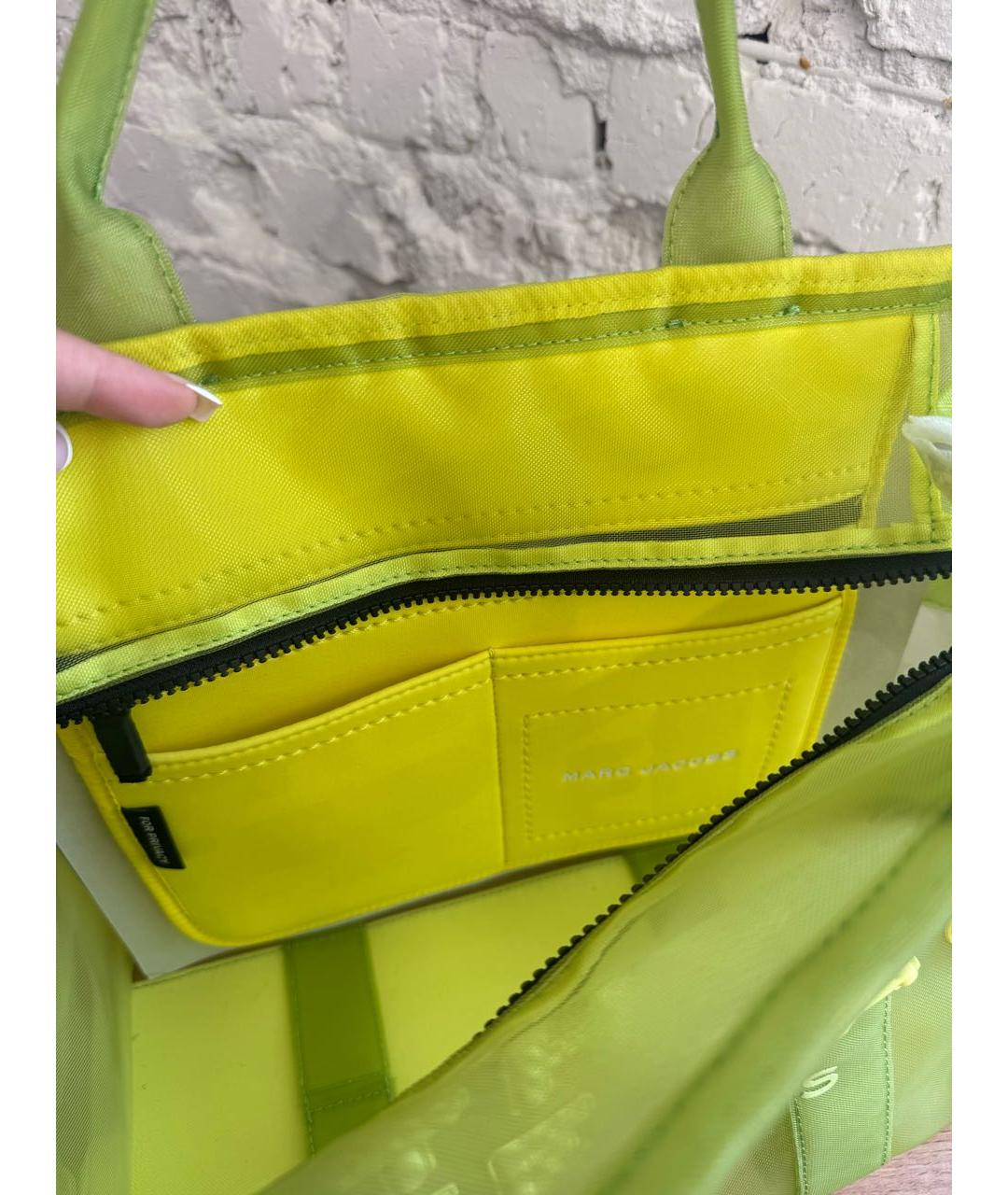 MARC JACOBS Зеленая пляжная сумка, фото 3