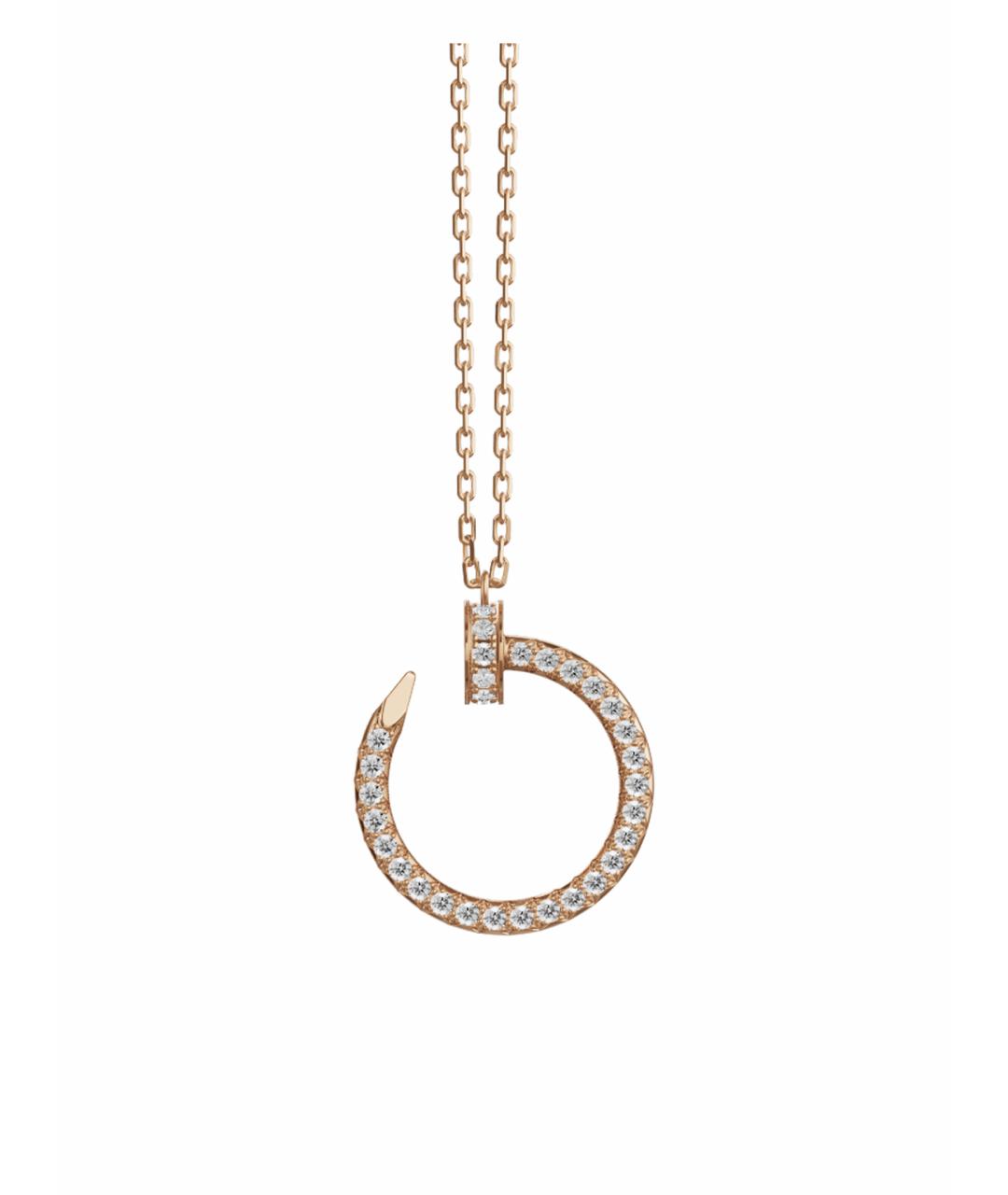 CARTIER Золотая подвеска из розового золота, фото 1