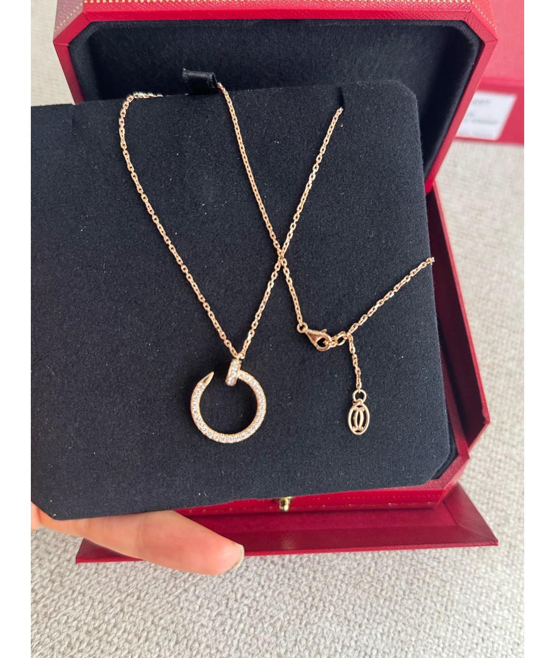 CARTIER Золотая подвеска из розового золота, фото 5