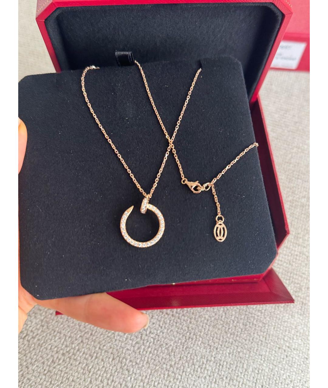 CARTIER Золотая подвеска из розового золота, фото 4