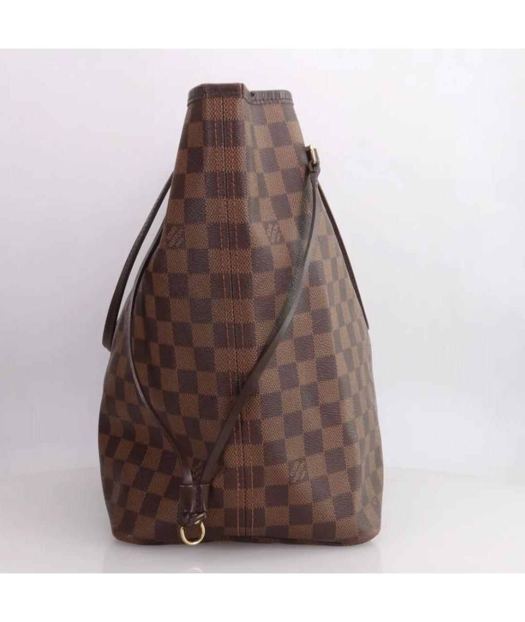 LOUIS VUITTON Коричневая сумка тоут, фото 4