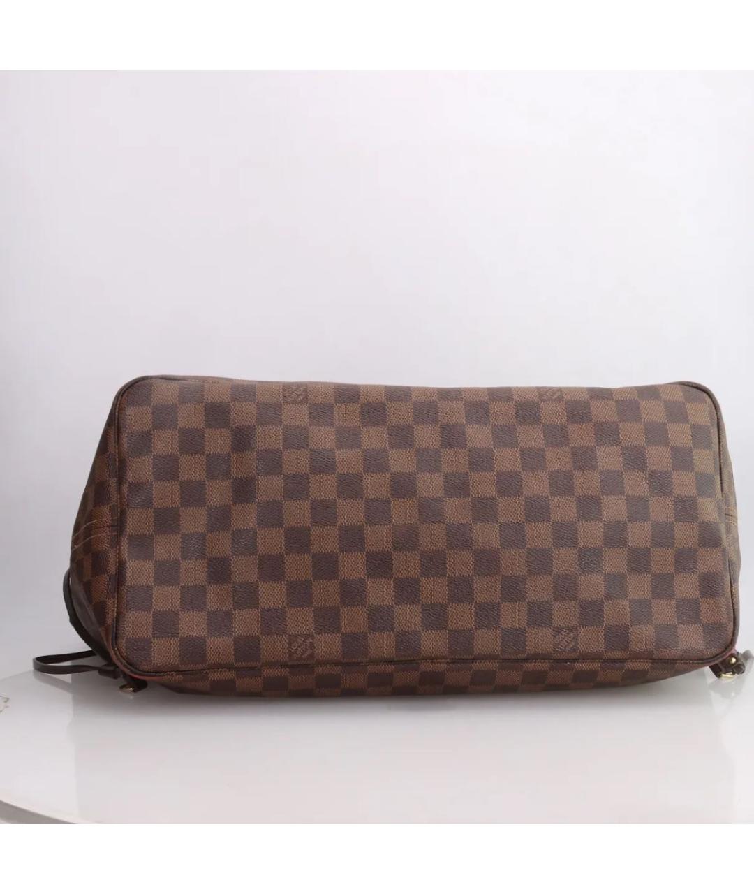 LOUIS VUITTON Коричневая сумка тоут, фото 5