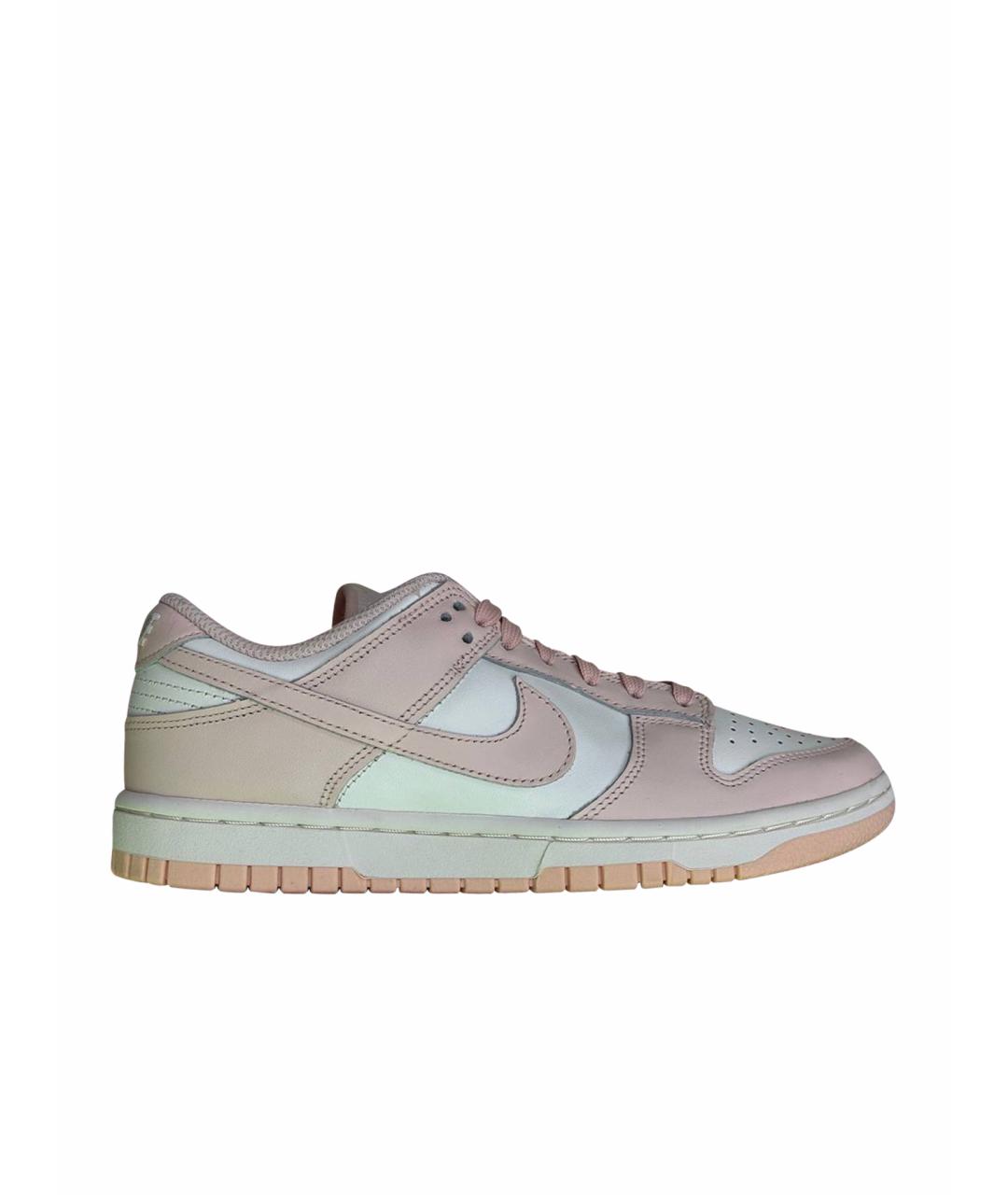 NIKE Розовые кеды из искусственной кожи, фото 1