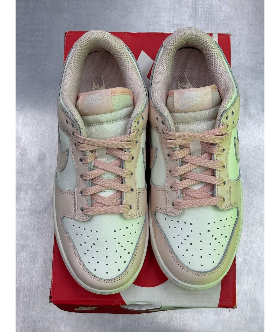 NIKE Розовые кеды из искусственной кожи, фото 2