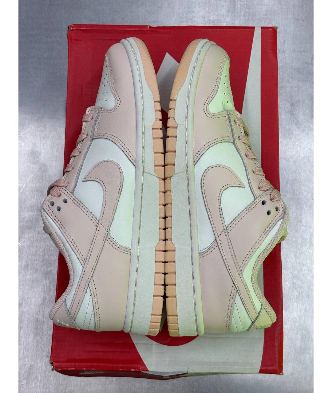 NIKE Розовые кеды из искусственной кожи, фото 4