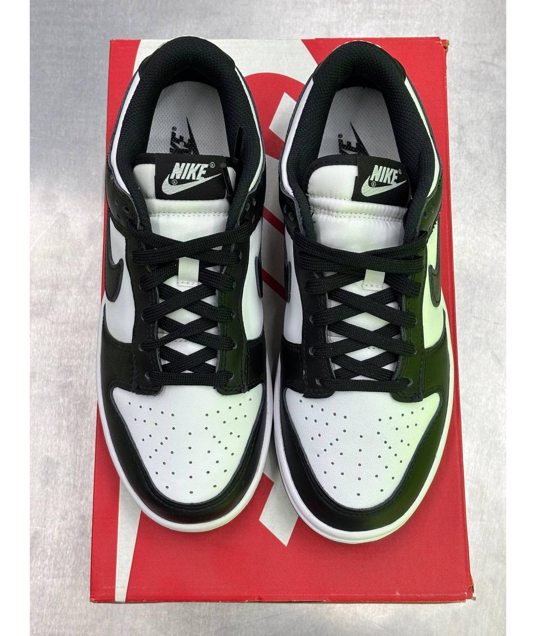NIKE Черные кеды из искусственной кожи, фото 2