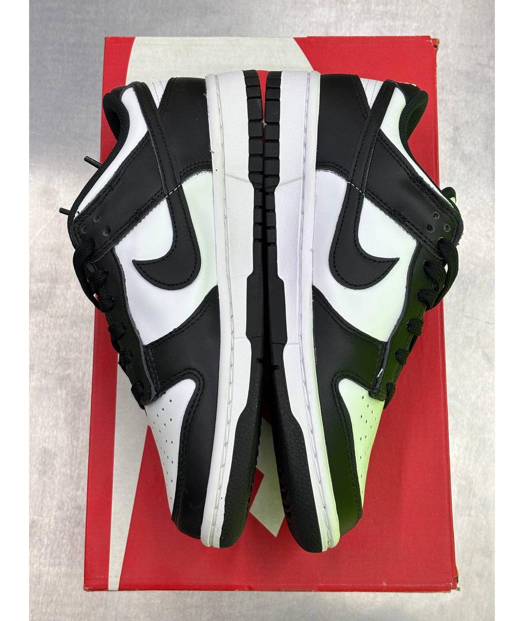 NIKE Черные кеды из искусственной кожи, фото 3