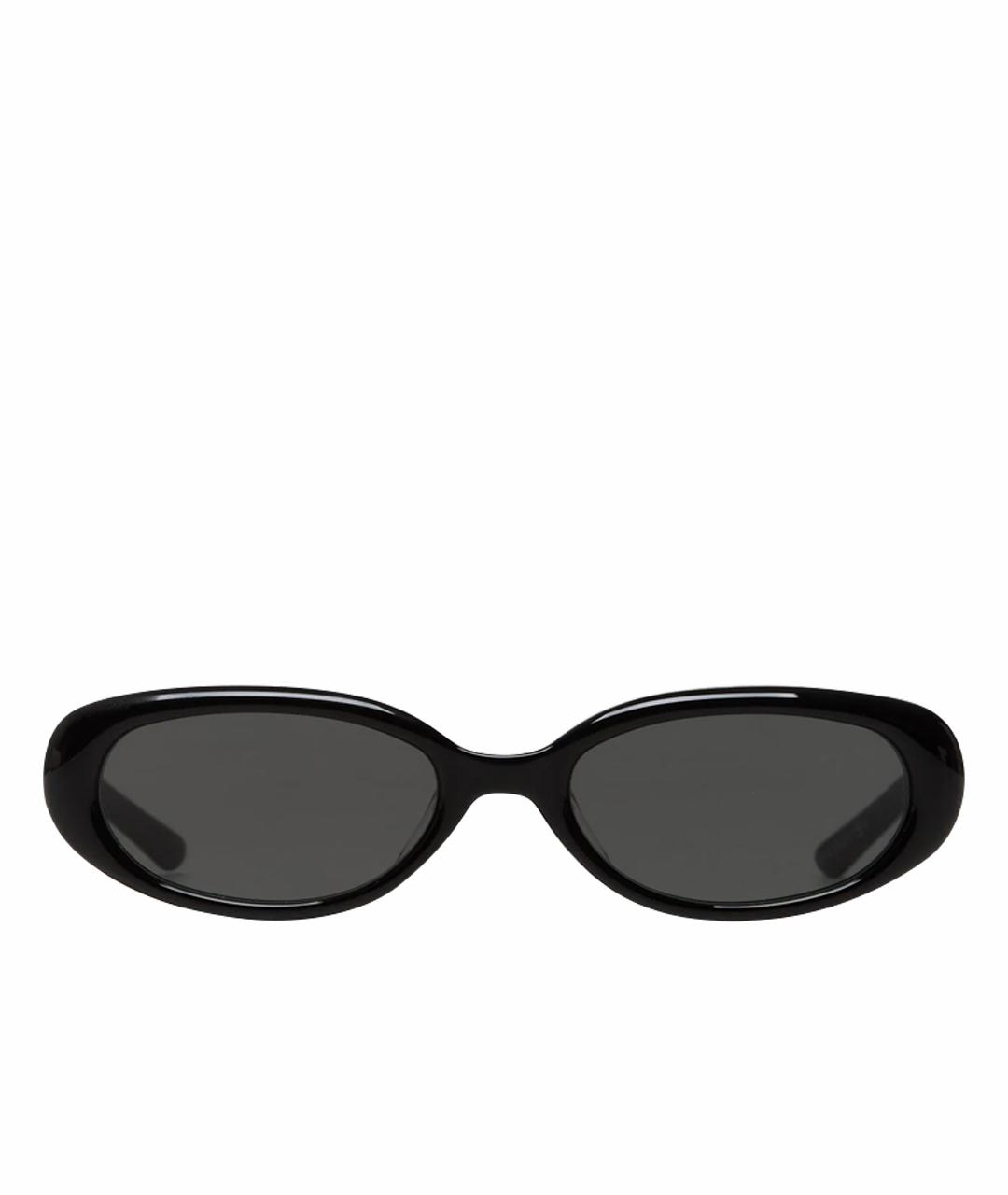 MAISON MARGIELA Черные пластиковые солнцезащитные очки, фото 1