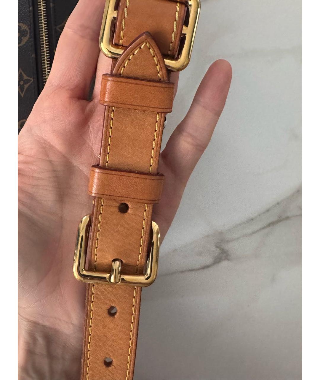 LOUIS VUITTON Коричневая поясная сумка, фото 5