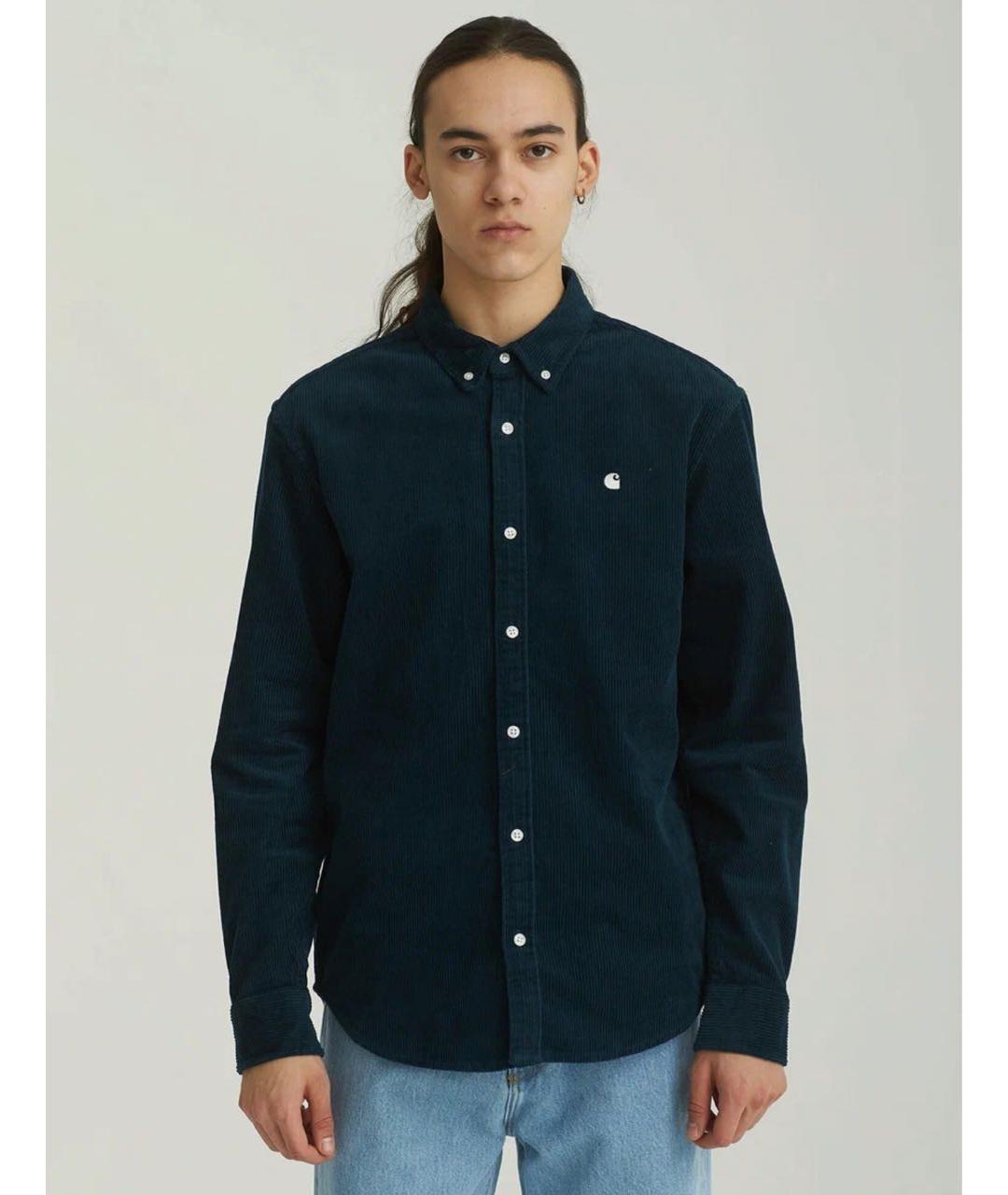 CARHARTT WIP Темно-синяя кэжуал рубашка, фото 6