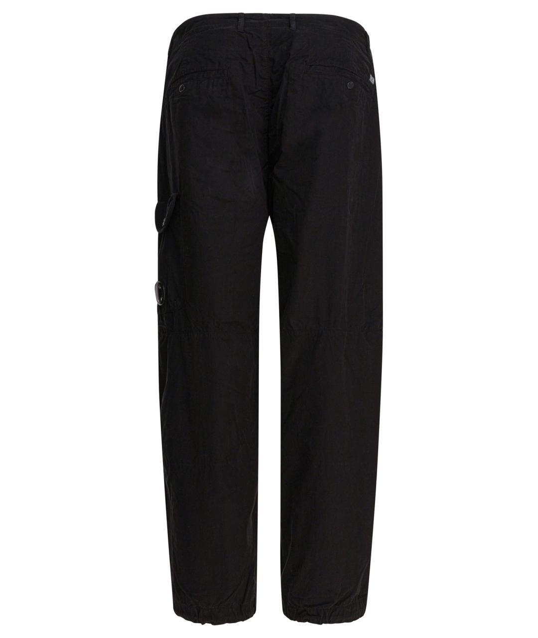 CP COMPANY Черные хлопковые повседневные брюки, фото 2