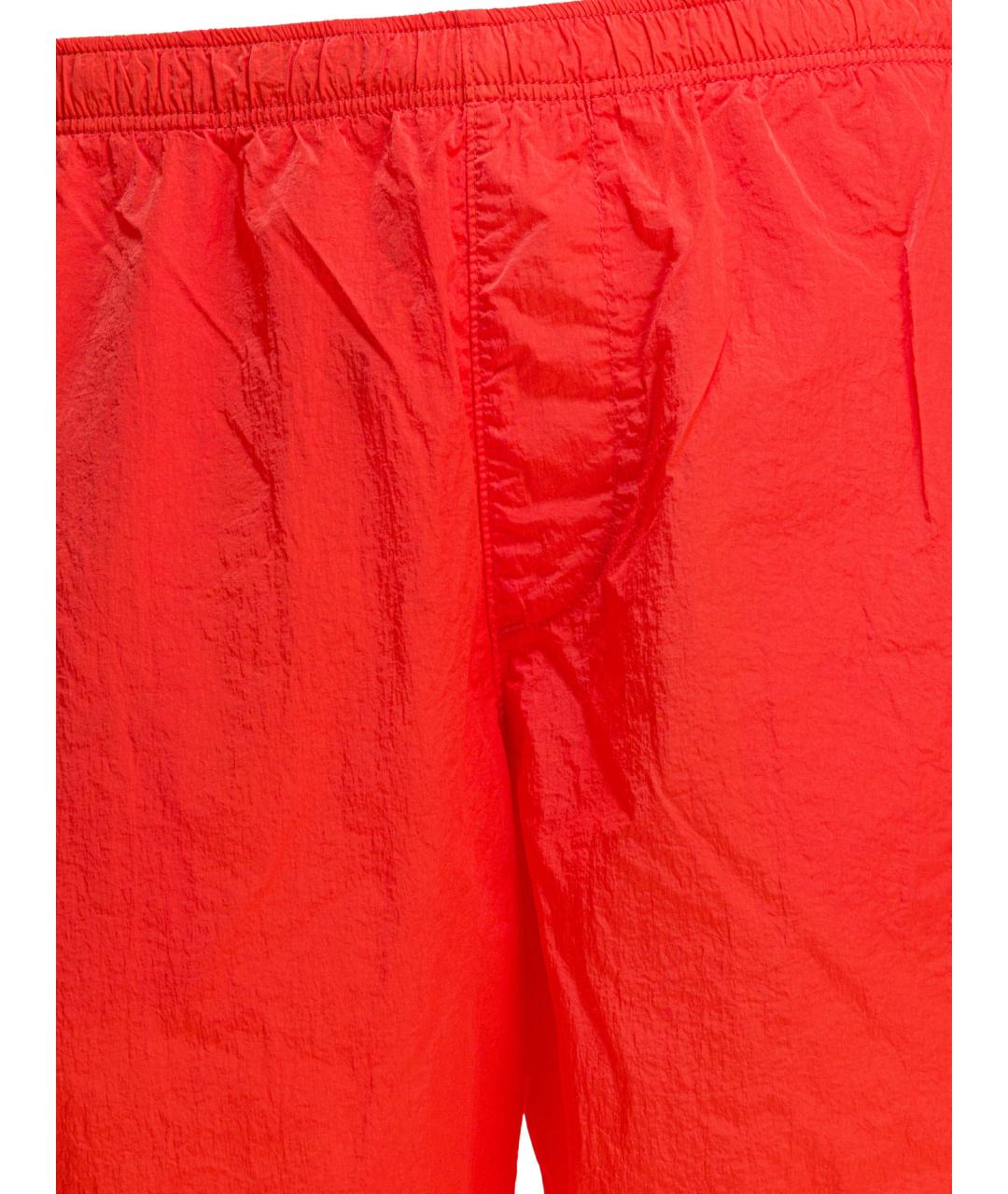 CP COMPANY Красные синтетические шорты, фото 3
