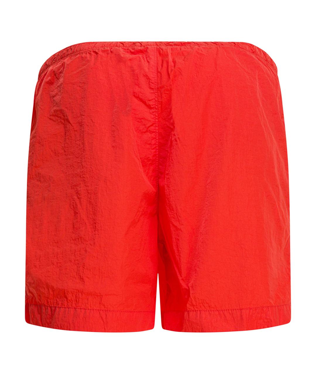 CP COMPANY Красные синтетические шорты, фото 2