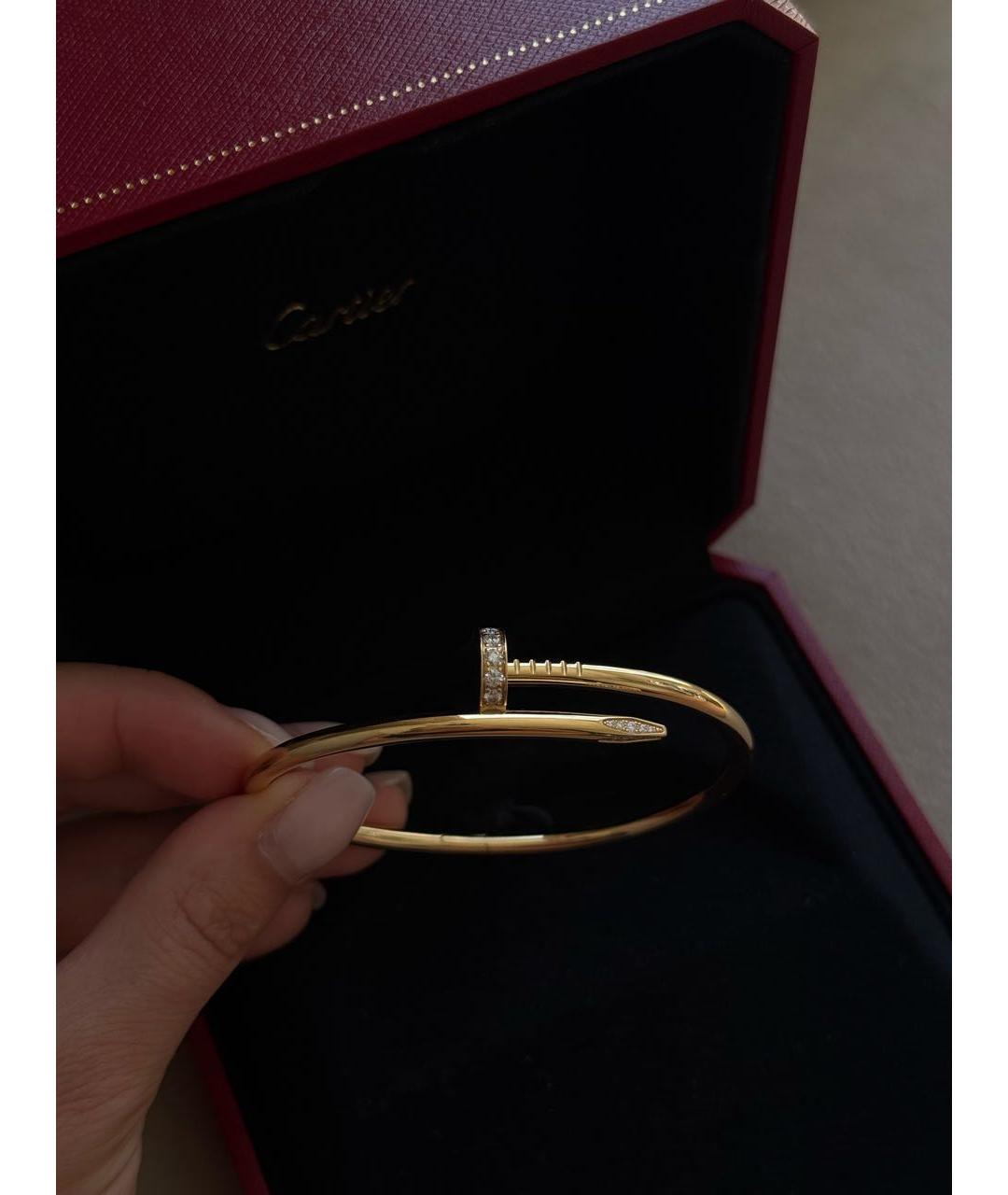 CARTIER Золотой браслет из желтого золота, фото 4