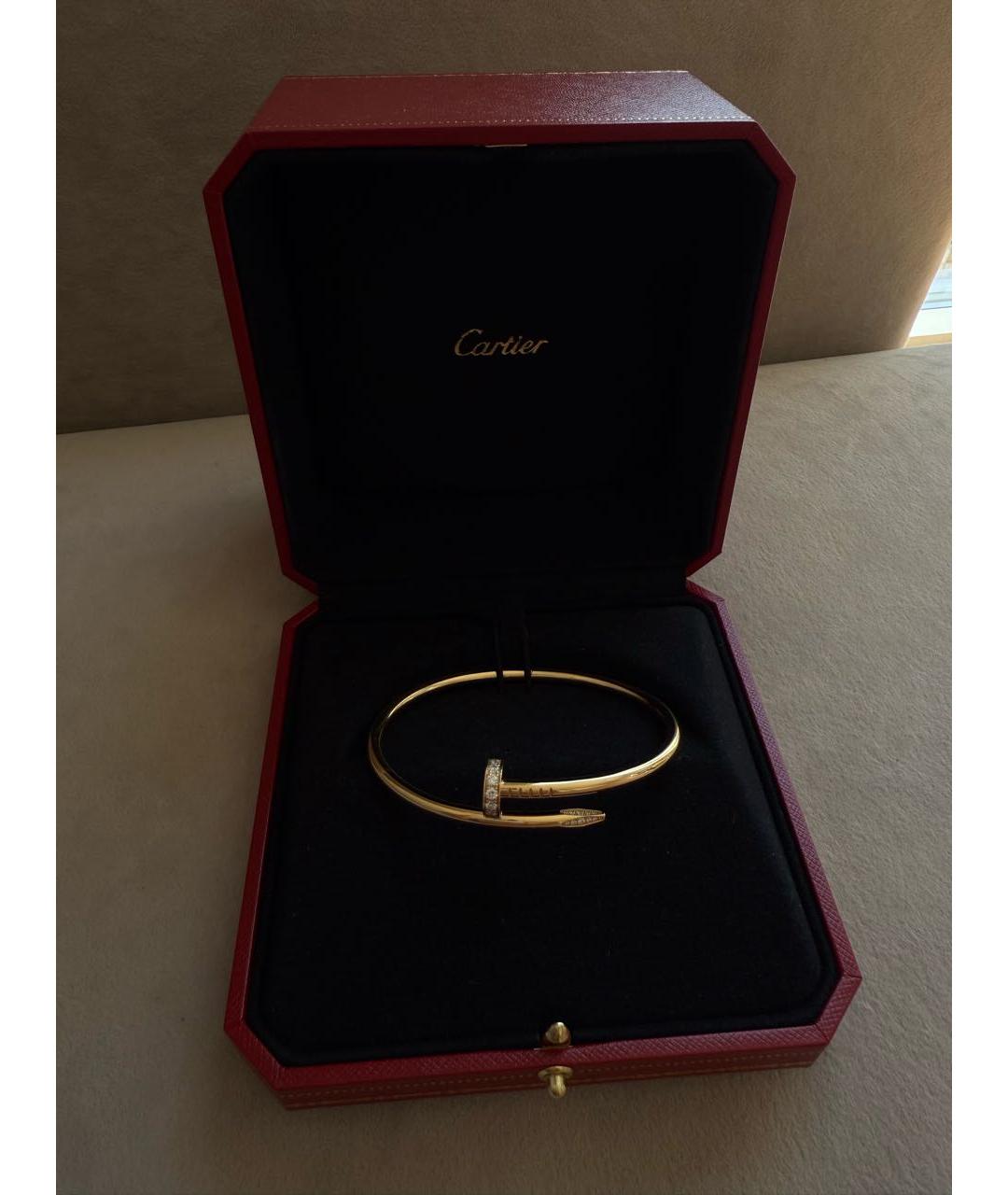CARTIER Золотой браслет из желтого золота, фото 3