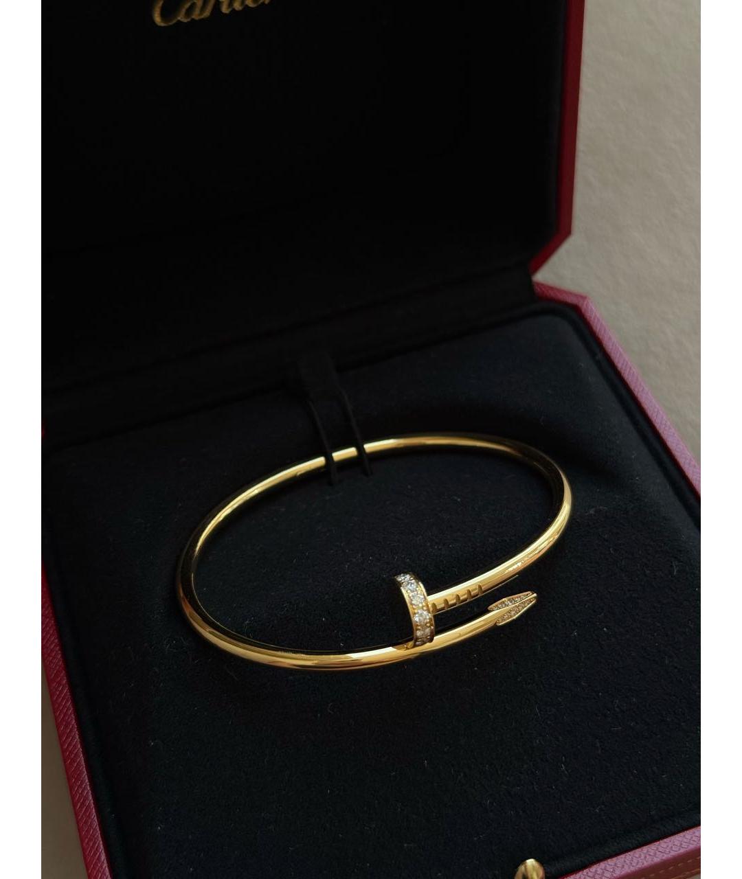 CARTIER Золотой браслет из желтого золота, фото 2