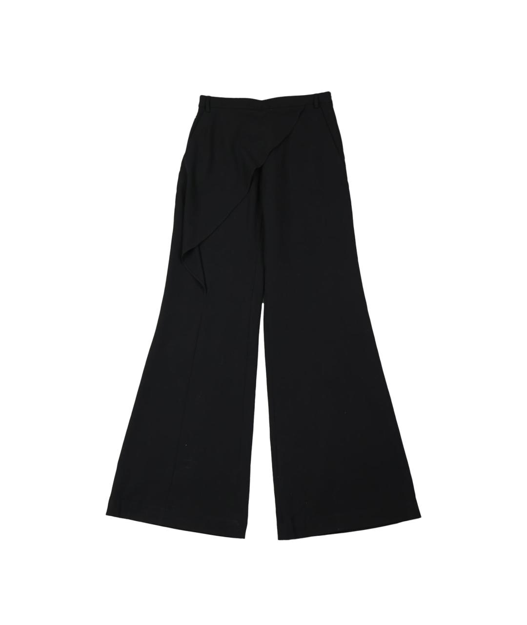 GIVENCHY Черные шерстяные брюки широкие, фото 1