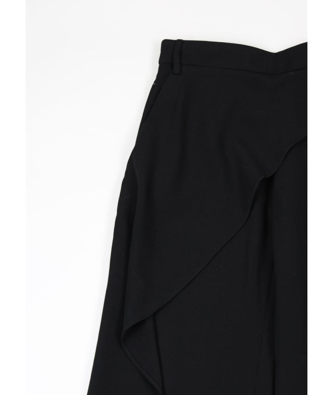 GIVENCHY Черные шерстяные брюки широкие, фото 5