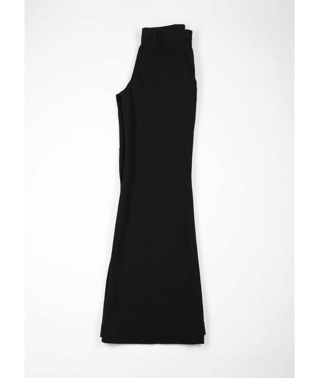 GIVENCHY Черные шерстяные брюки широкие, фото 3