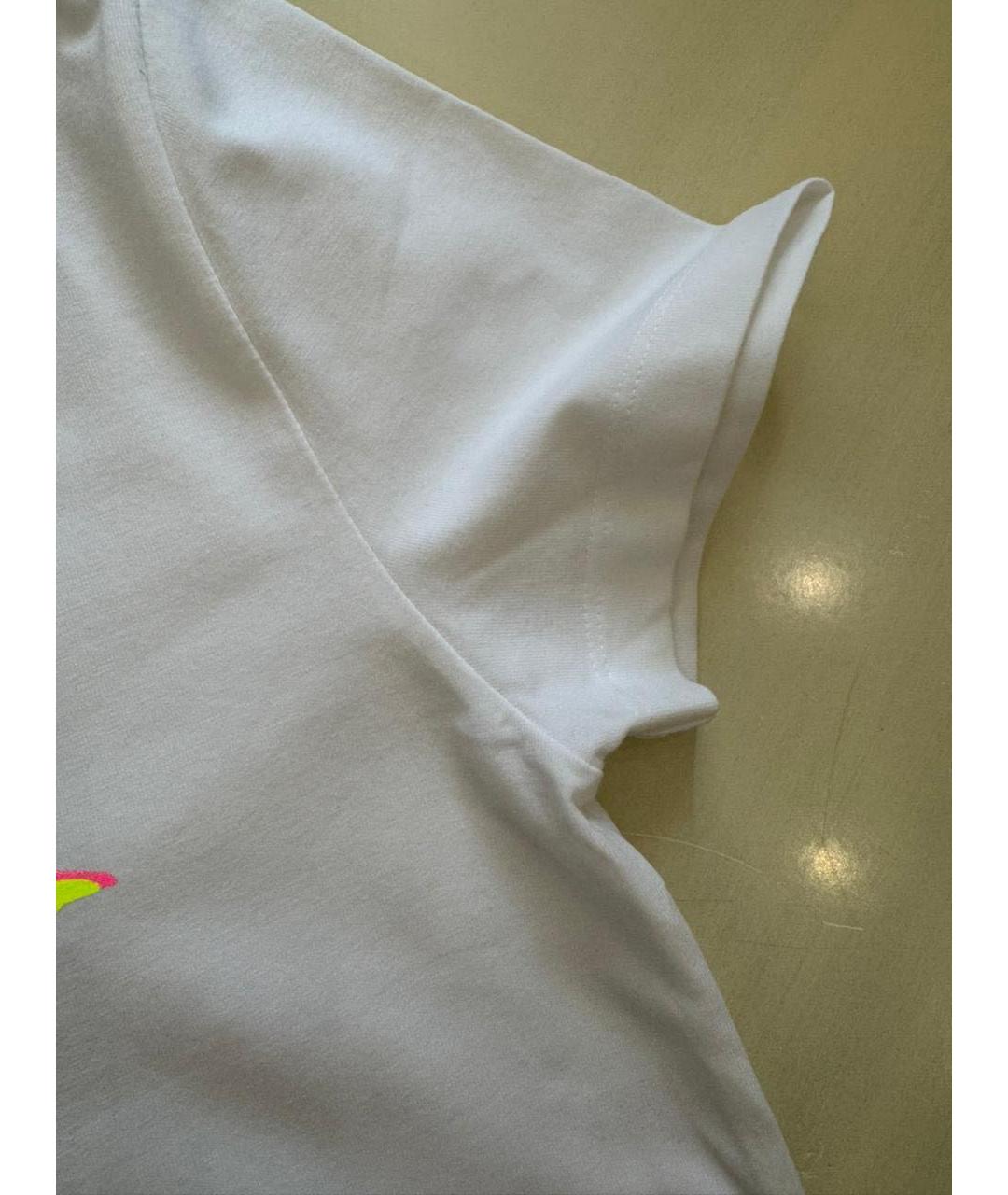 VETEMENTS Белая хлопковая футболка, фото 2