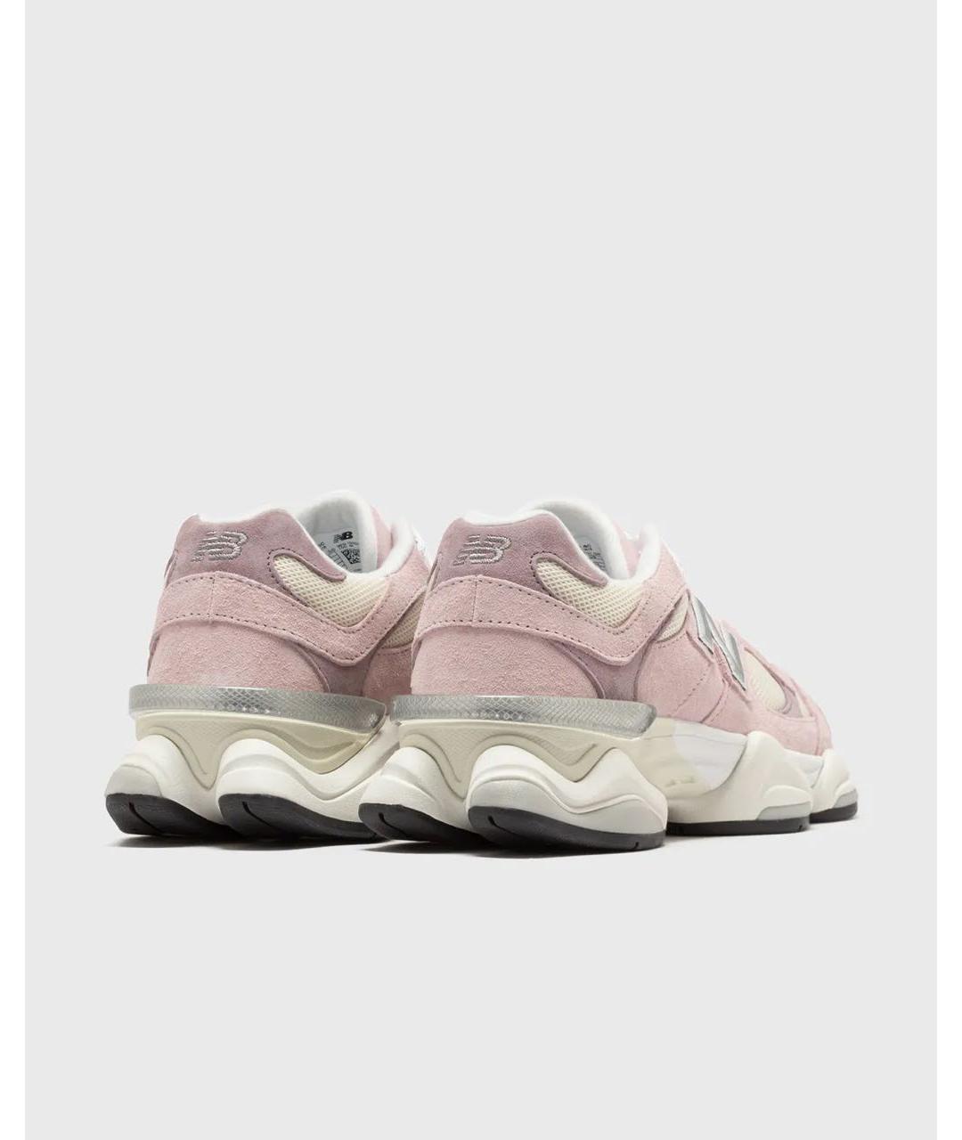 NEW BALANCE Розовые замшевые низкие кроссовки / кеды, фото 4