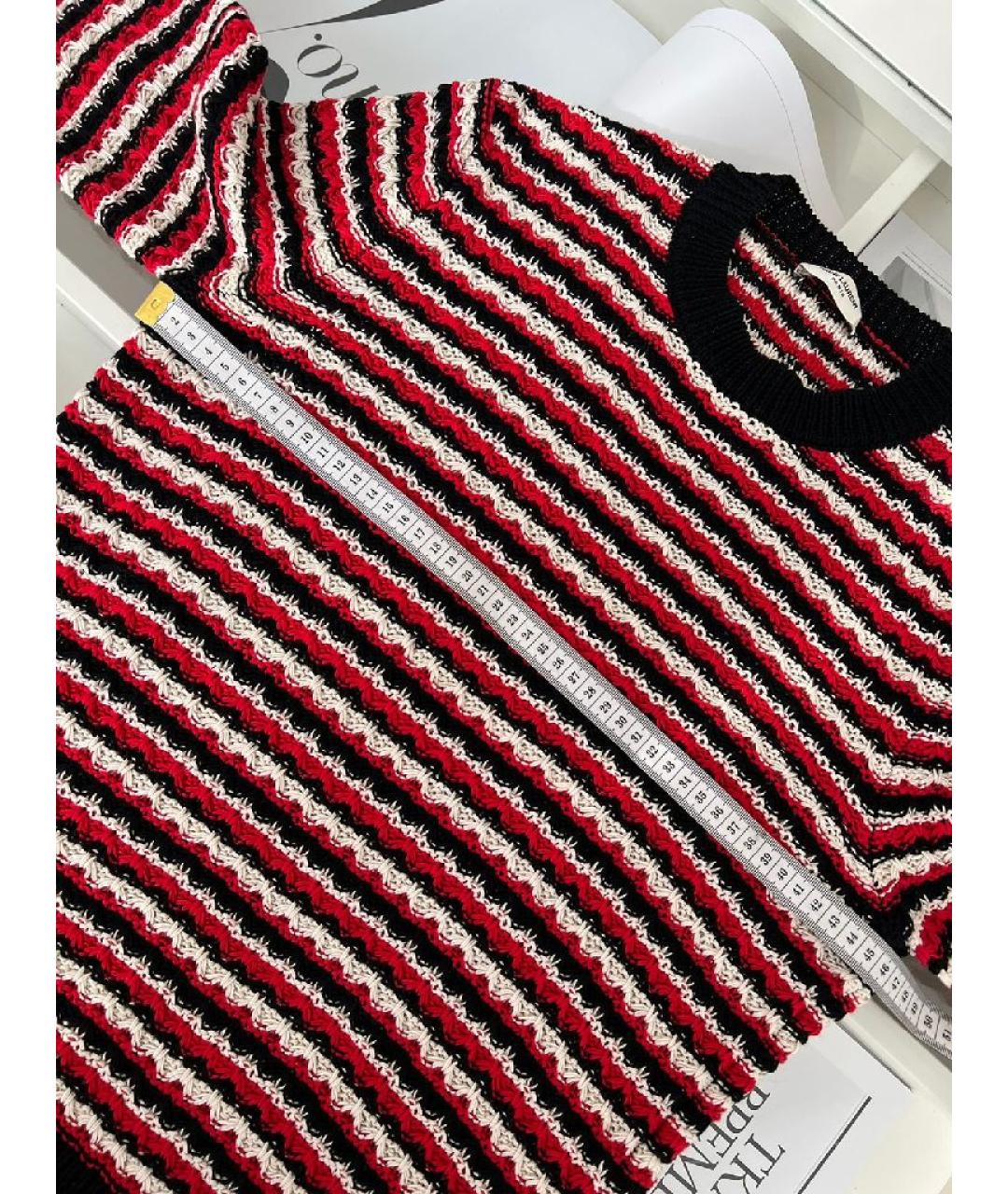 SAINT LAURENT Мульти хлопковый джемпер / свитер, фото 5