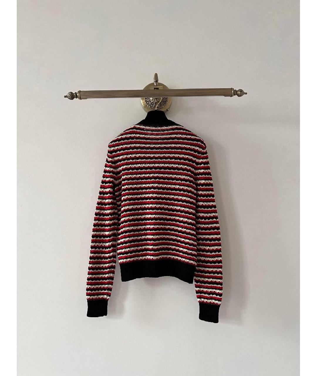 SAINT LAURENT Мульти хлопковый джемпер / свитер, фото 2