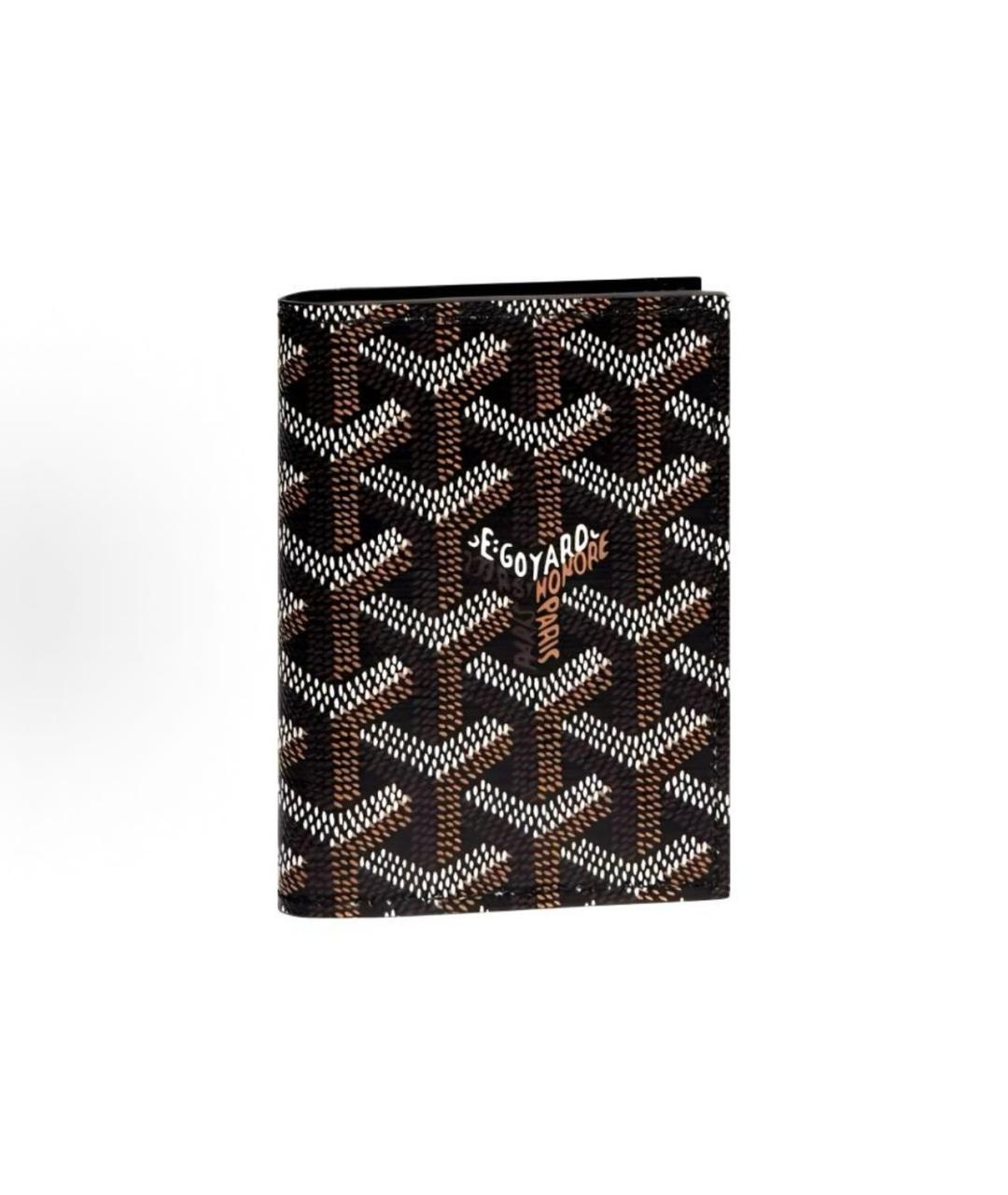 GOYARD Коричневый кожаный кошелек, фото 1