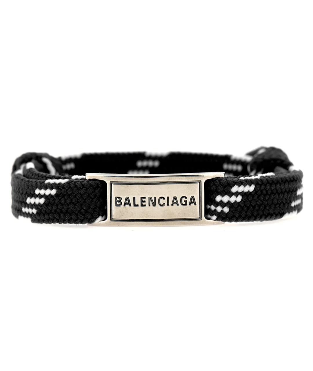 BALENCIAGA Черный браслет, фото 1