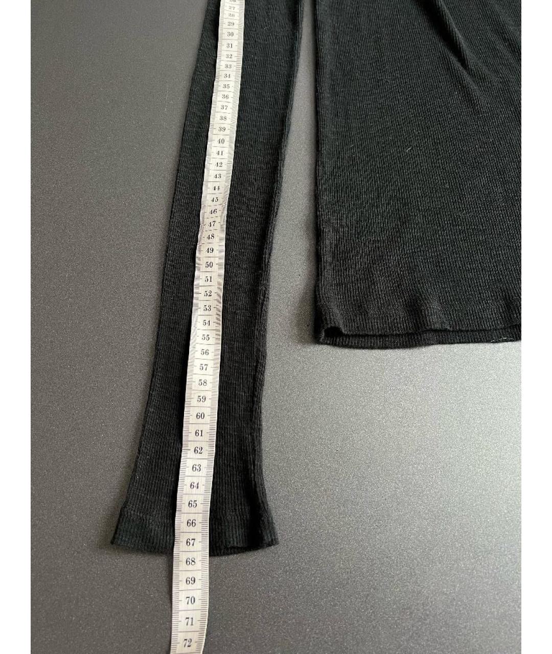 SAINT LAURENT Черный вискозный джемпер / свитер, фото 7