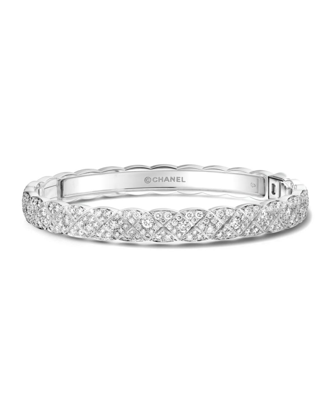 CHANEL Серебрянный браслет из белого золота, фото 4