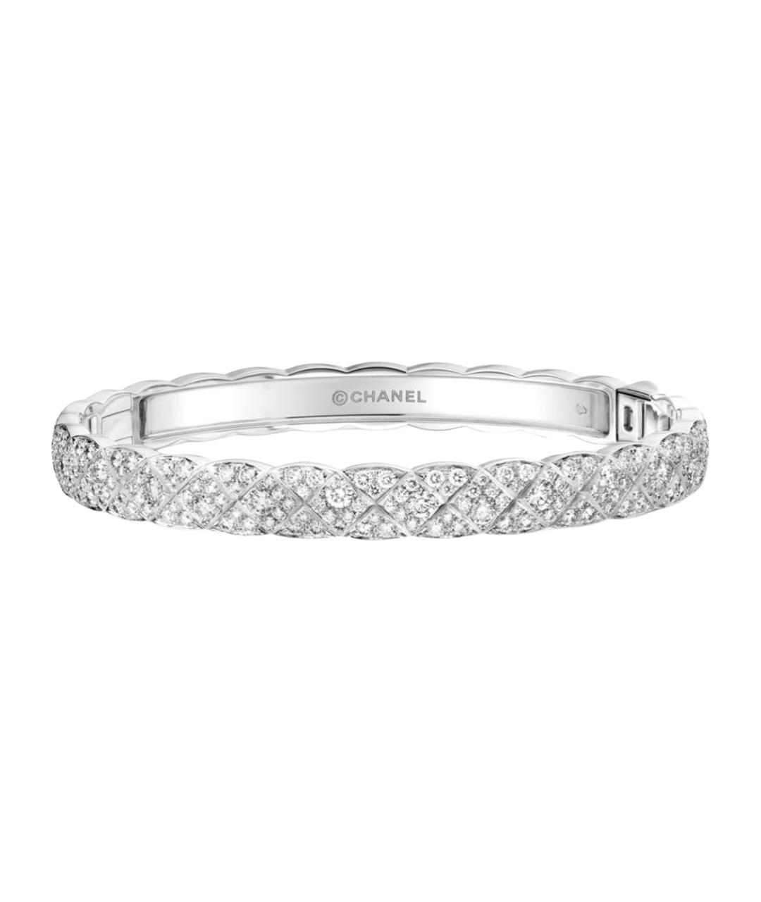 CHANEL Серебрянный браслет из белого золота, фото 1