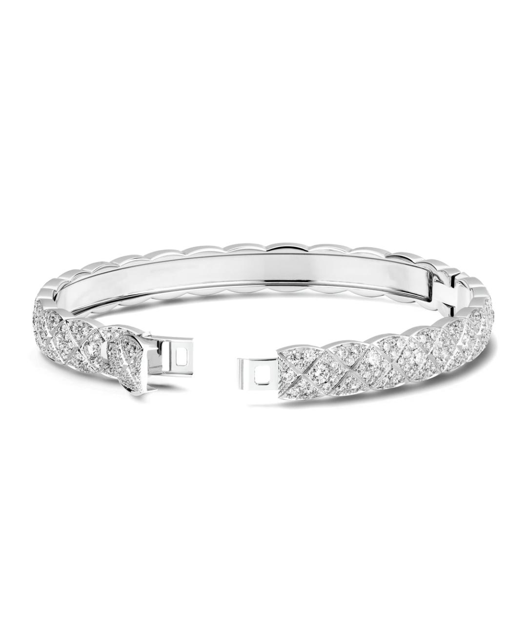 CHANEL Серебрянный браслет из белого золота, фото 2