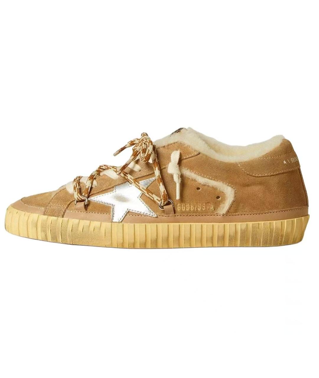 GOLDEN GOOSE DELUXE BRAND Бежевые кеды, фото 2